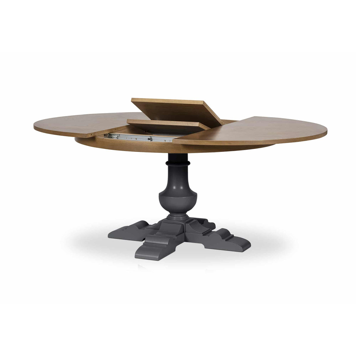 ARRADON Round Dining Table with Butterfly Extension