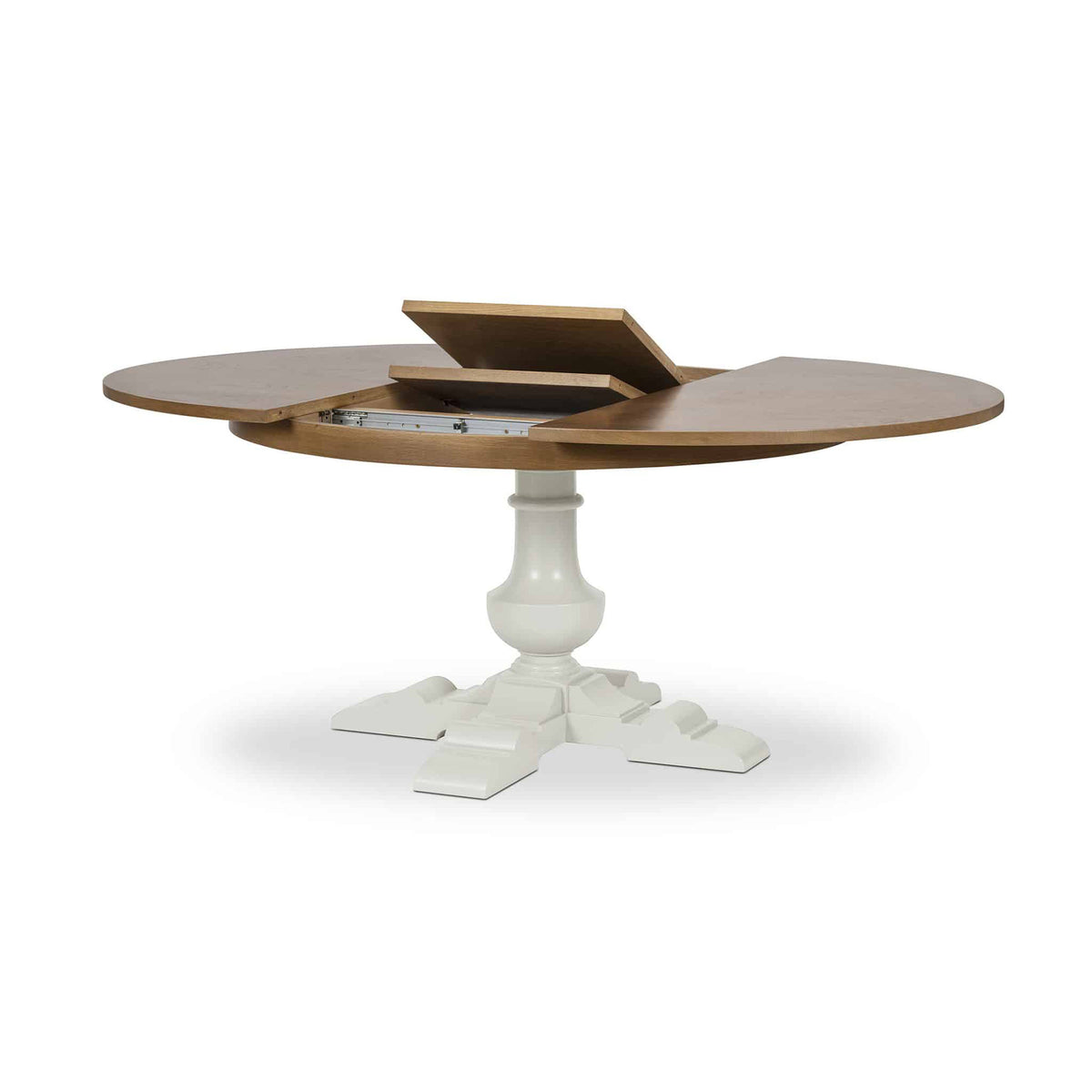 ARRADON Round Dining Table with Butterfly Extension