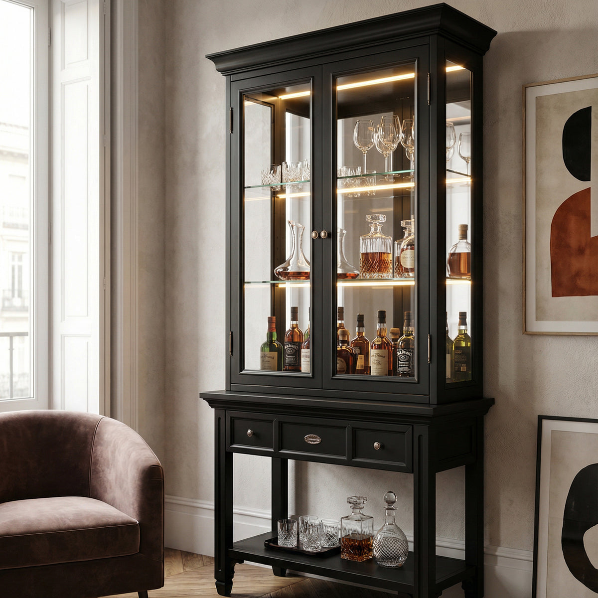 HOËDIC - Bar Cabinet