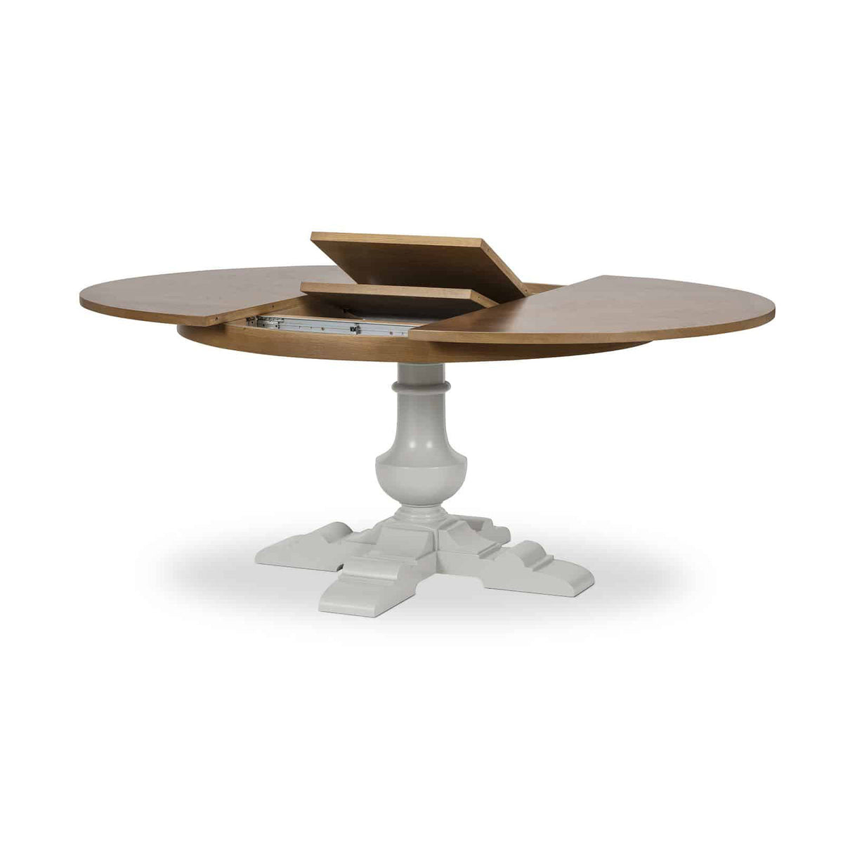 ARRADON Round Dining Table with Butterfly Extension