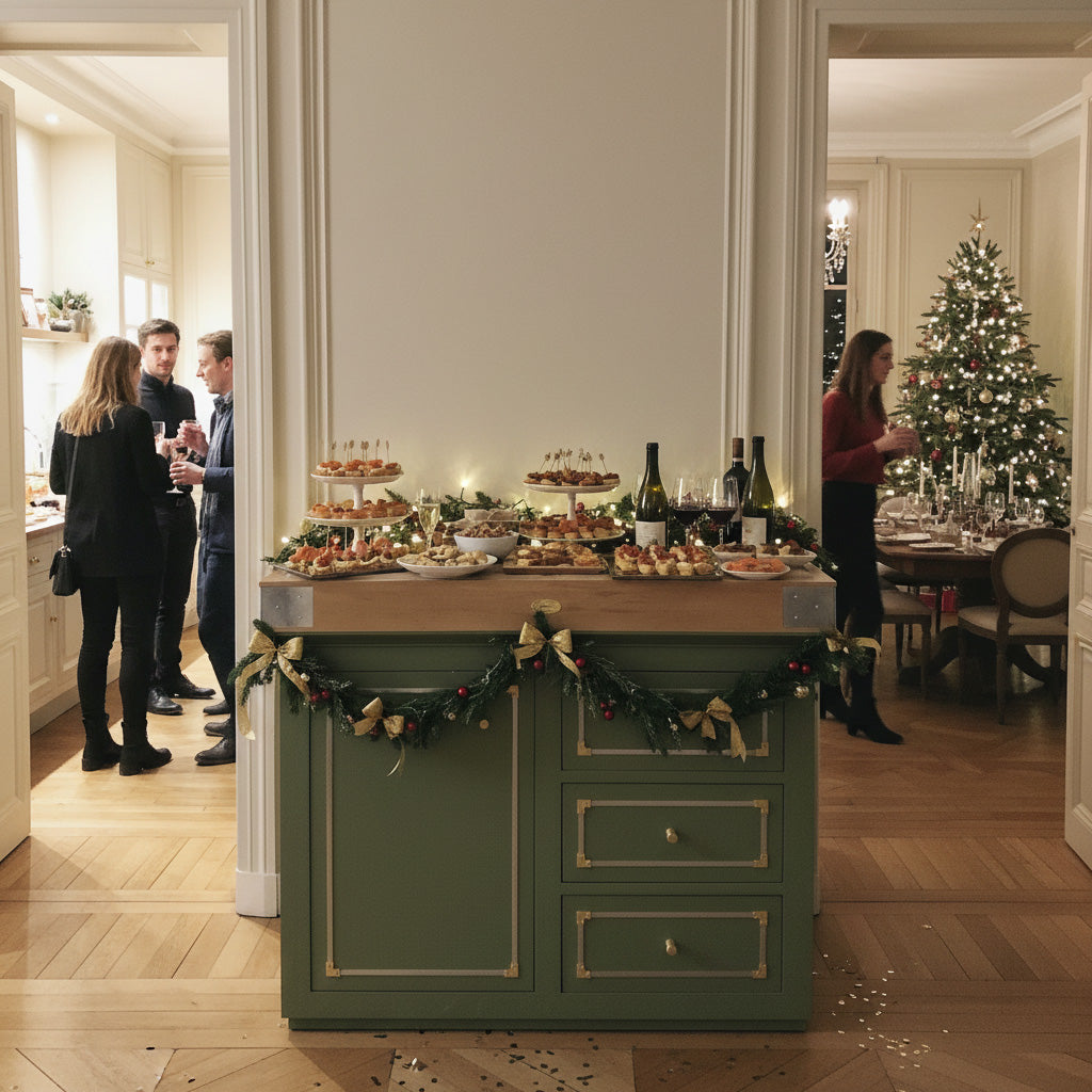 PORNICHET Buffet Butcher Block